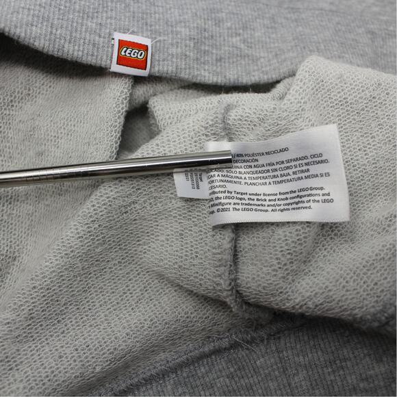 NEW Adult Large Target x LEGO Minifigure Sweatshirt Heather Grey Multi - Picture 8 of 8